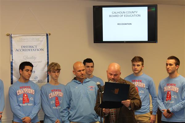 2.21.2019 - PVHS Boys Cross Country Recognition